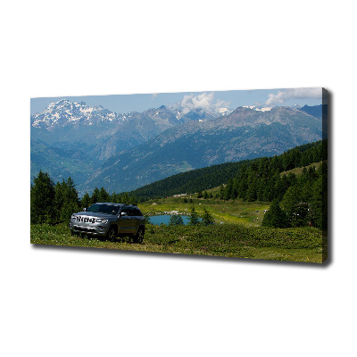 Canvas wall art Off-road car