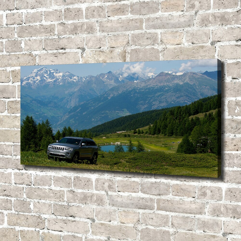 Canvas wall art Off-road car