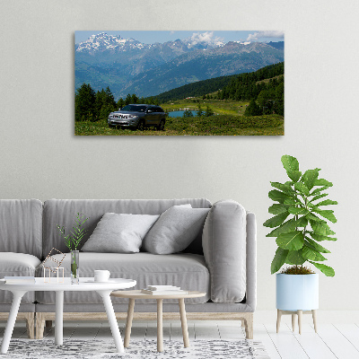 Canvas wall art Off-road car