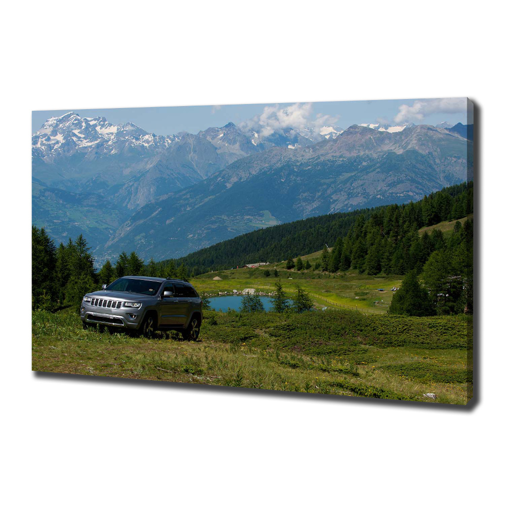 Canvas wall art Off-road car