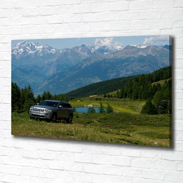 Canvas wall art Off-road car