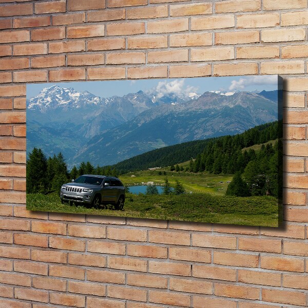 Canvas wall art Off-road car