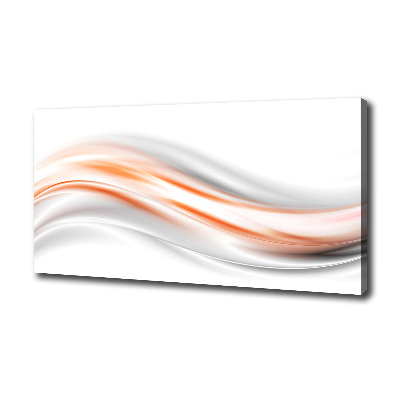 Canvas wall art Wave abstraction