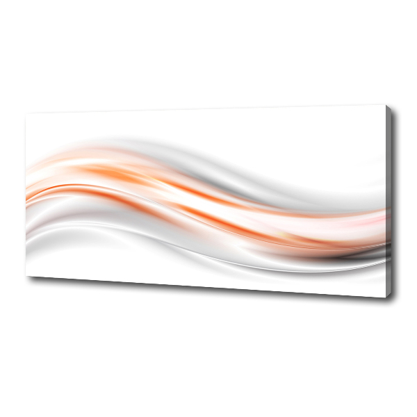 Canvas wall art Wave abstraction