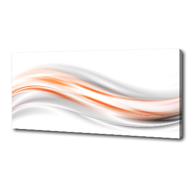 Canvas wall art Wave abstraction