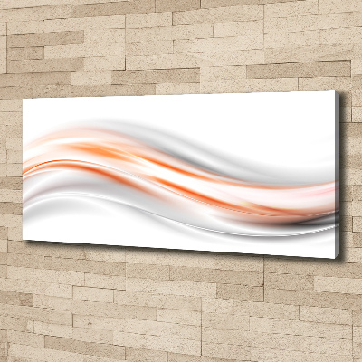 Canvas wall art Wave abstraction