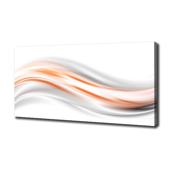 Canvas wall art Wave abstraction