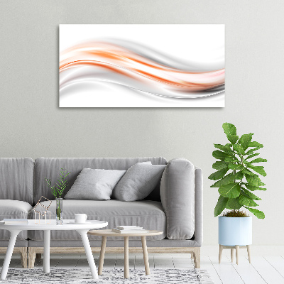 Canvas wall art Wave abstraction