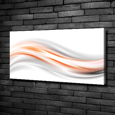 Canvas wall art Wave abstraction