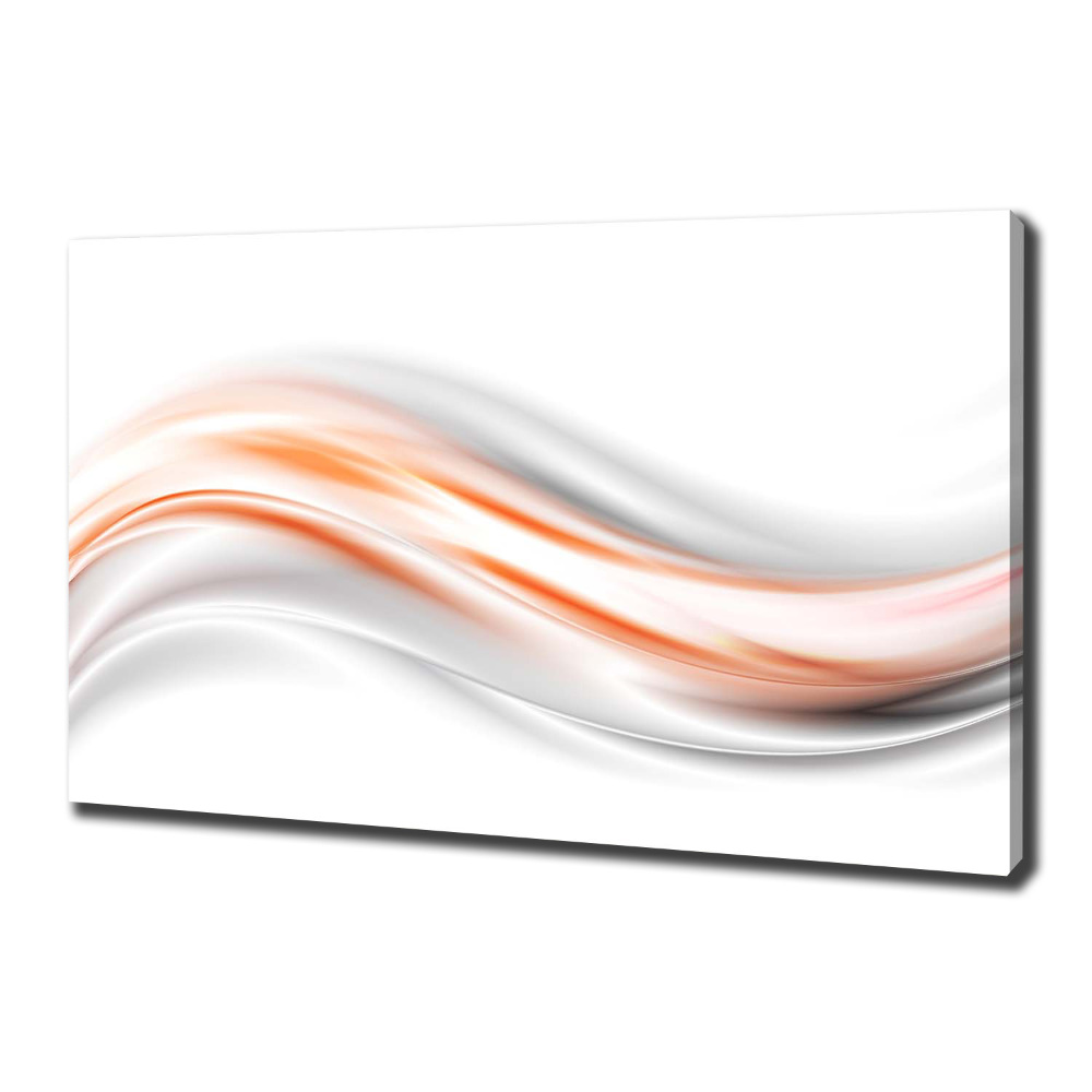 Canvas wall art Wave abstraction