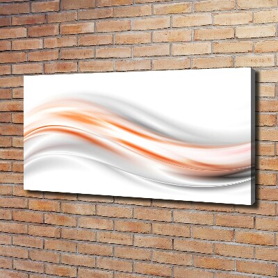 Canvas wall art Wave abstraction