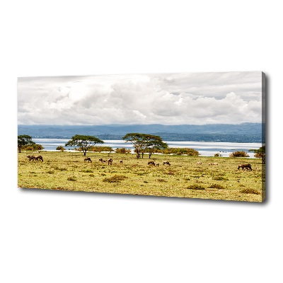 Canvas wall art Naivasha Lake