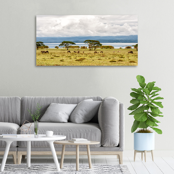 Canvas wall art Naivasha Lake