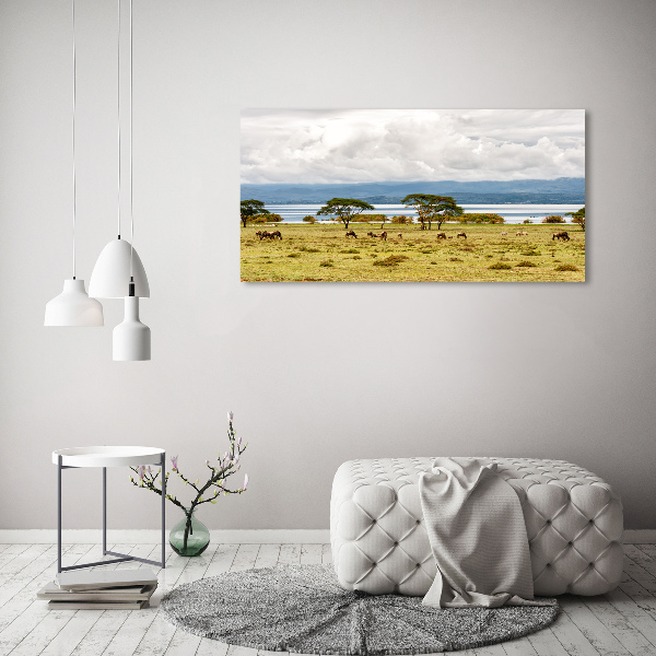 Canvas wall art Naivasha Lake