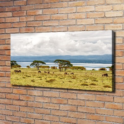 Canvas wall art Naivasha Lake