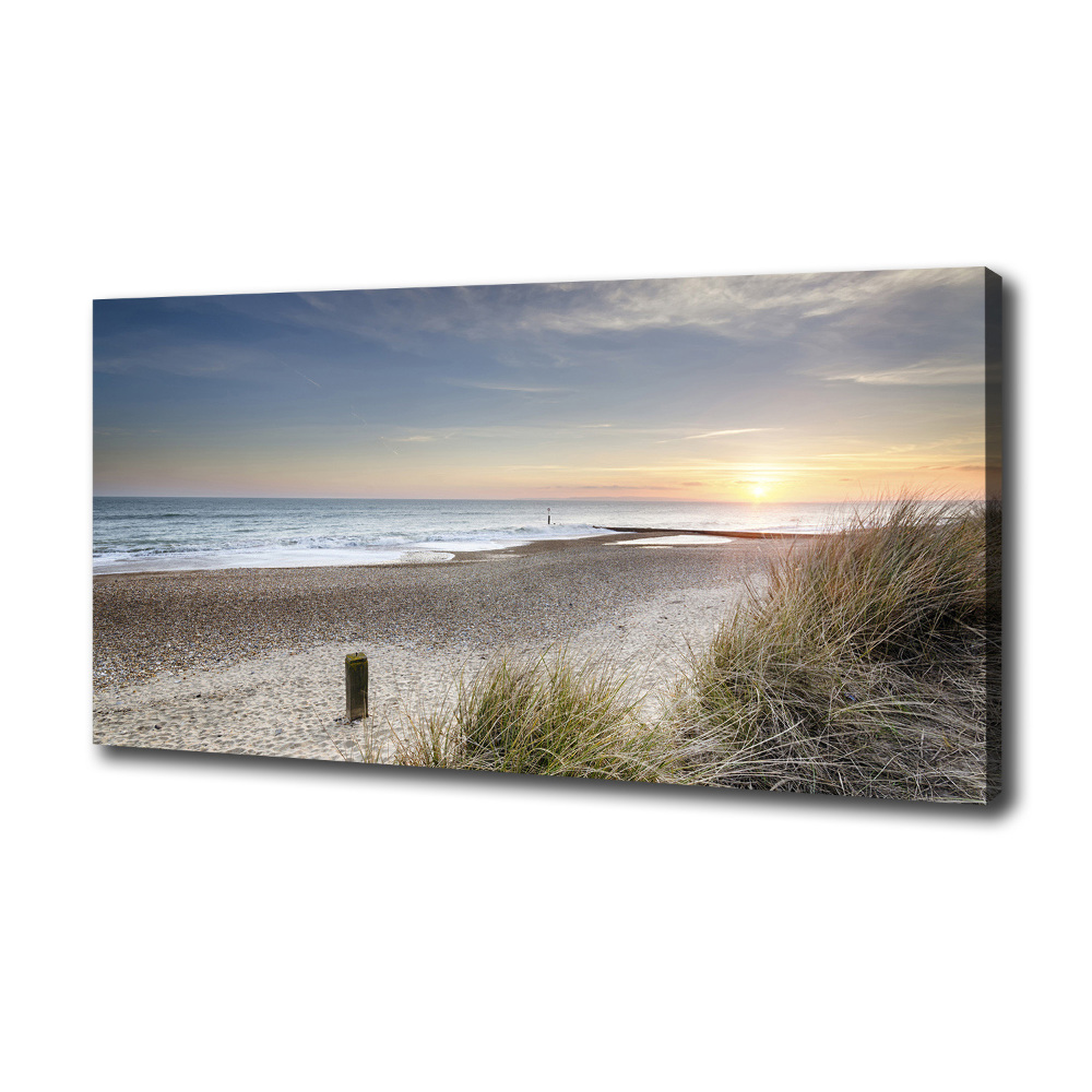 Canvas wall art Sunset and dunes