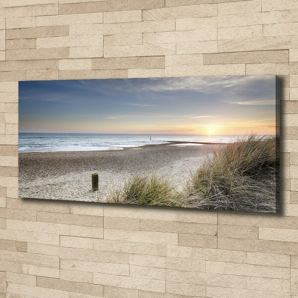 Canvas wall art Sunset and dunes