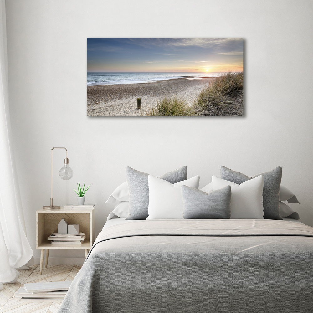 Canvas wall art Sunset and dunes