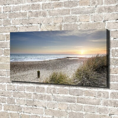 Canvas wall art Sunset and dunes