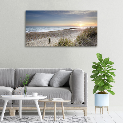 Canvas wall art Sunset and dunes