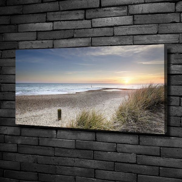 Canvas wall art Sunset and dunes