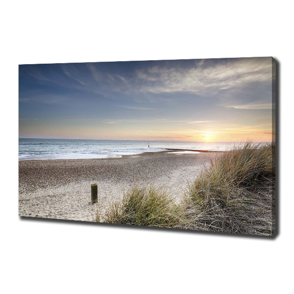 Canvas wall art Sunset and dunes