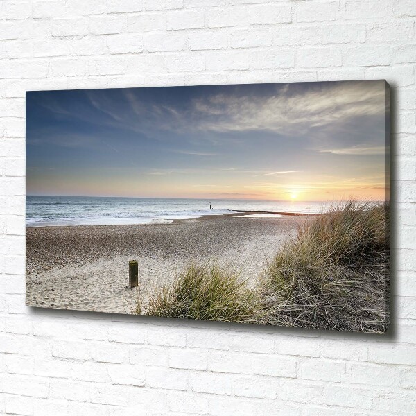 Canvas wall art Sunset and dunes