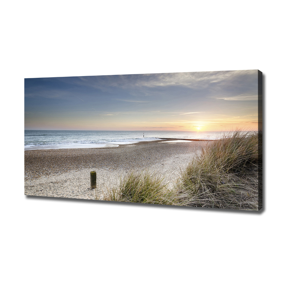 Canvas wall art Sunset and dunes