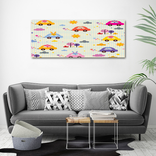 Canvas wall art Cars