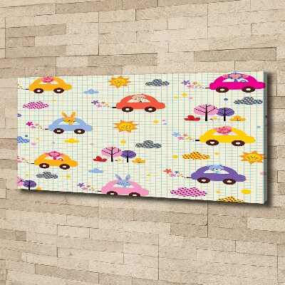 Canvas wall art Cars