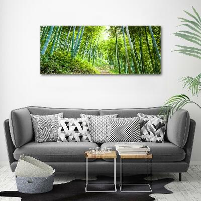 Canvas wall art Bamboo forest