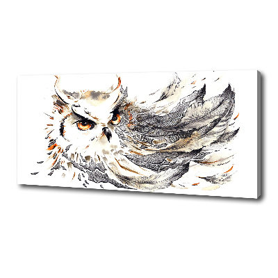 Large canvas wall art Owl