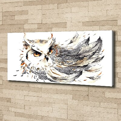 Large canvas wall art Owl