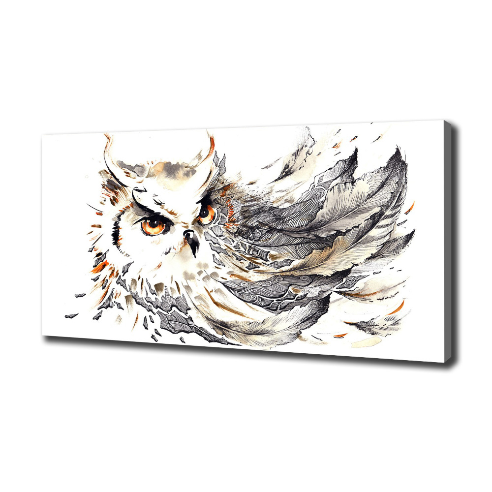 Large canvas wall art Owl