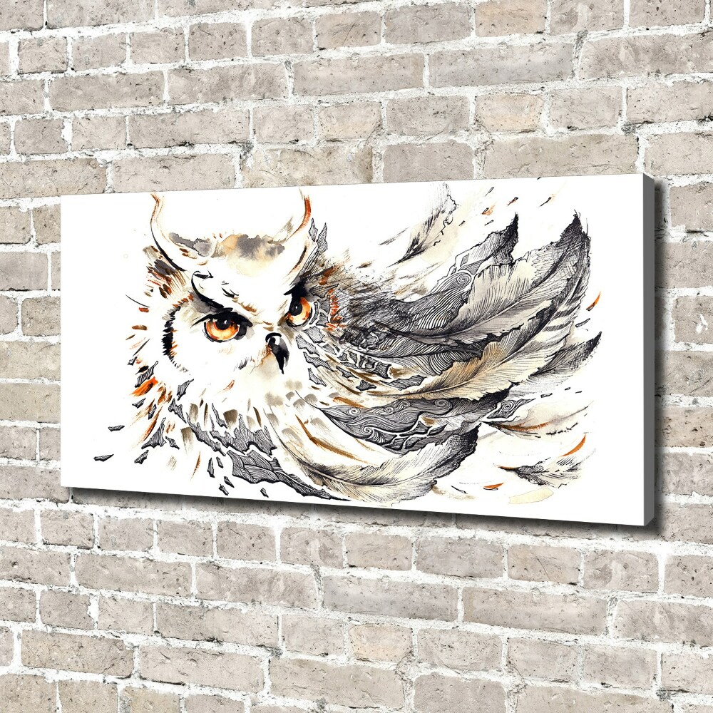 Large canvas wall art Owl