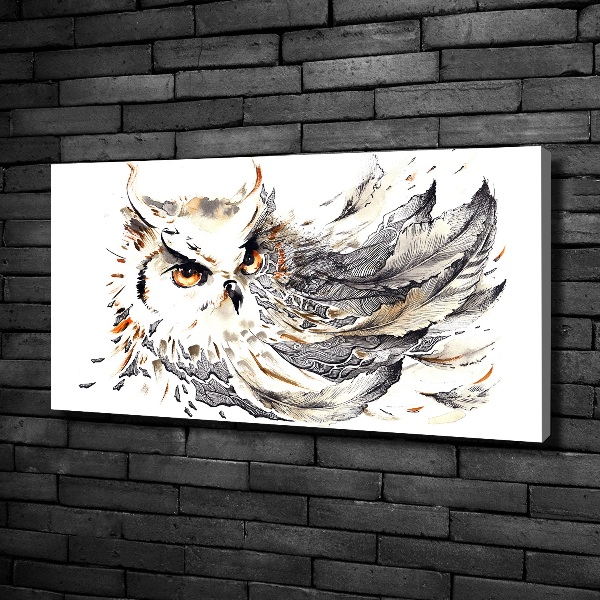 Large canvas wall art Owl