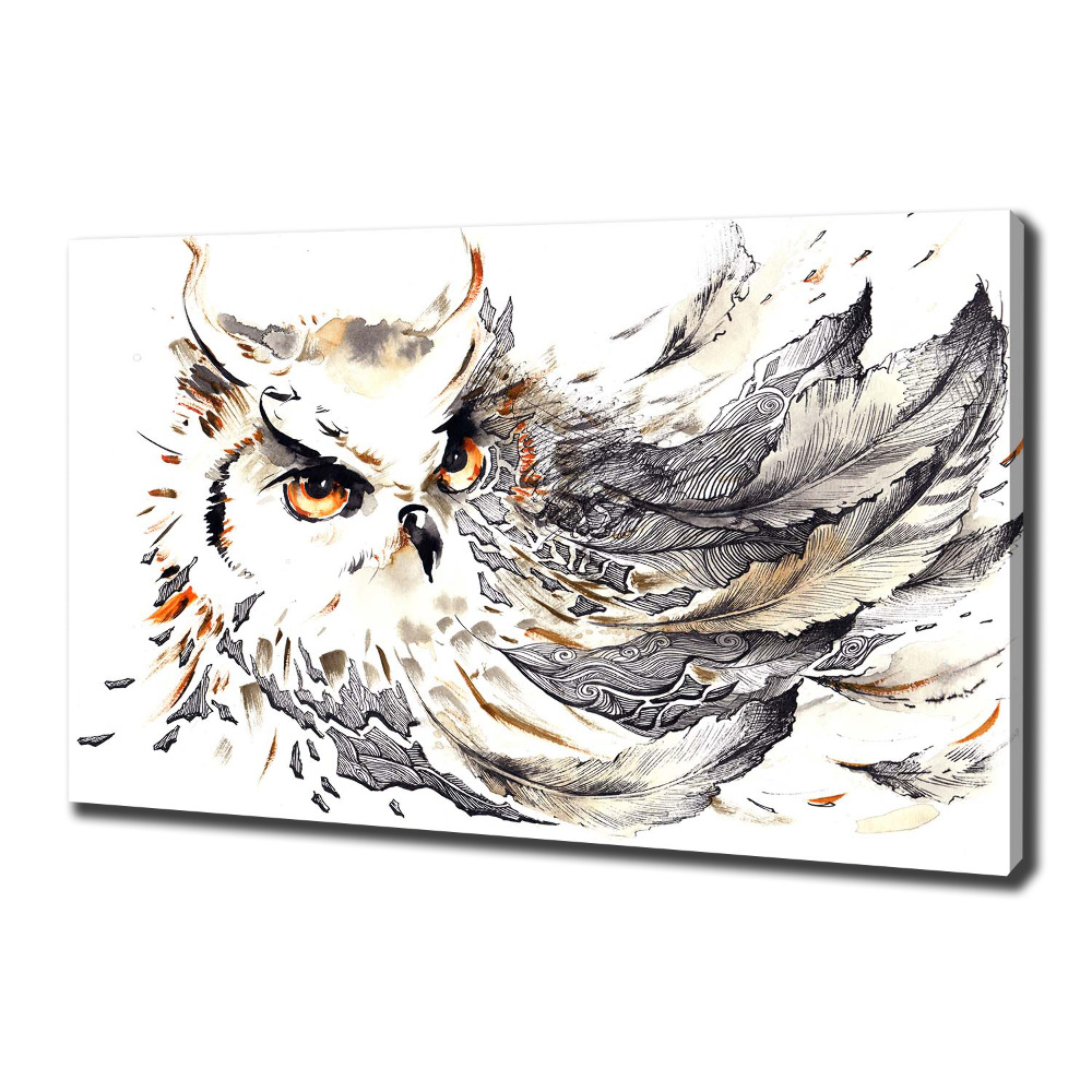 Large canvas wall art Owl