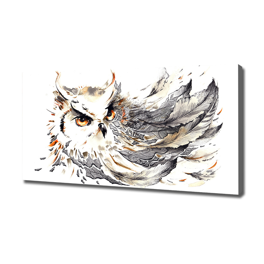 Large canvas wall art Owl