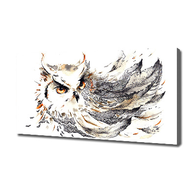 Large canvas wall art Owl