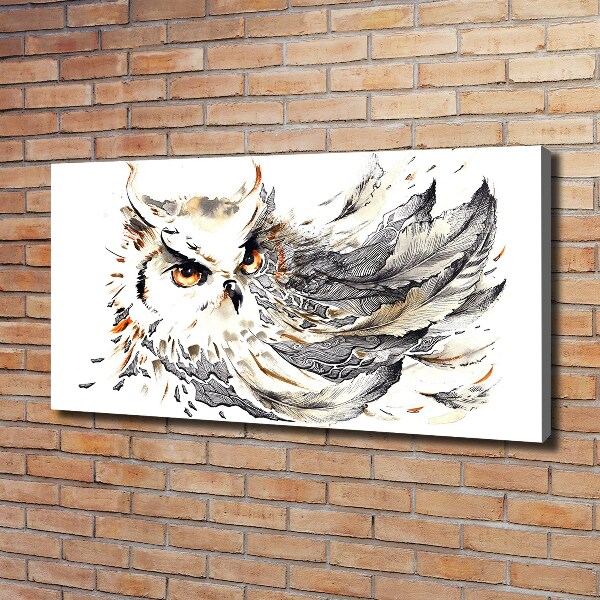 Large canvas wall art Owl