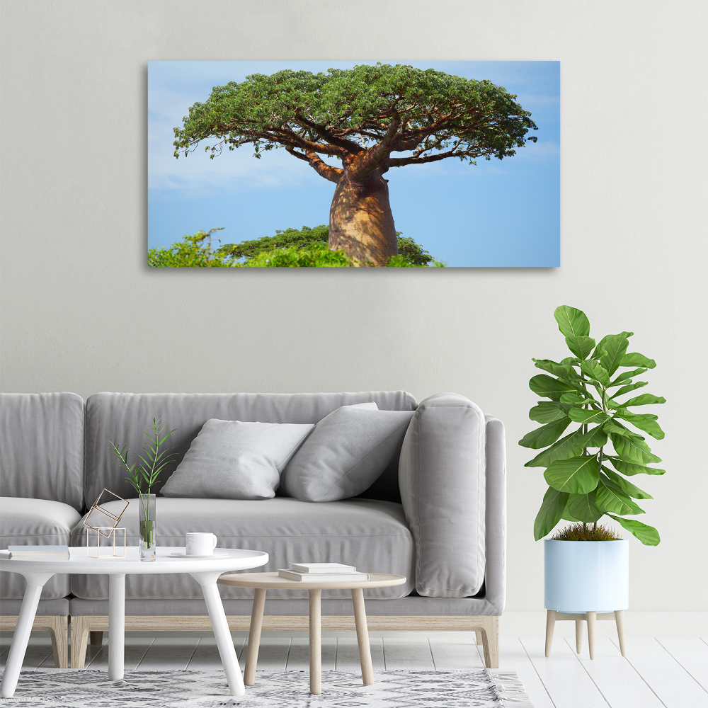 Canvas wall art Baobab