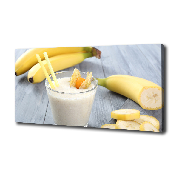 Canvas wall art Banana cocktail