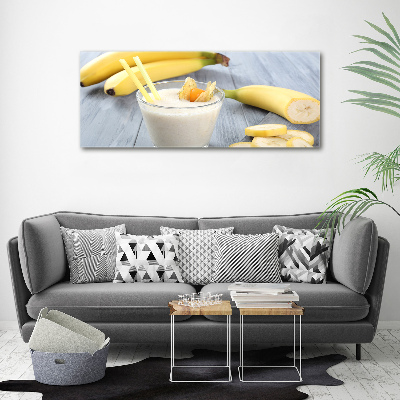 Canvas wall art Banana cocktail