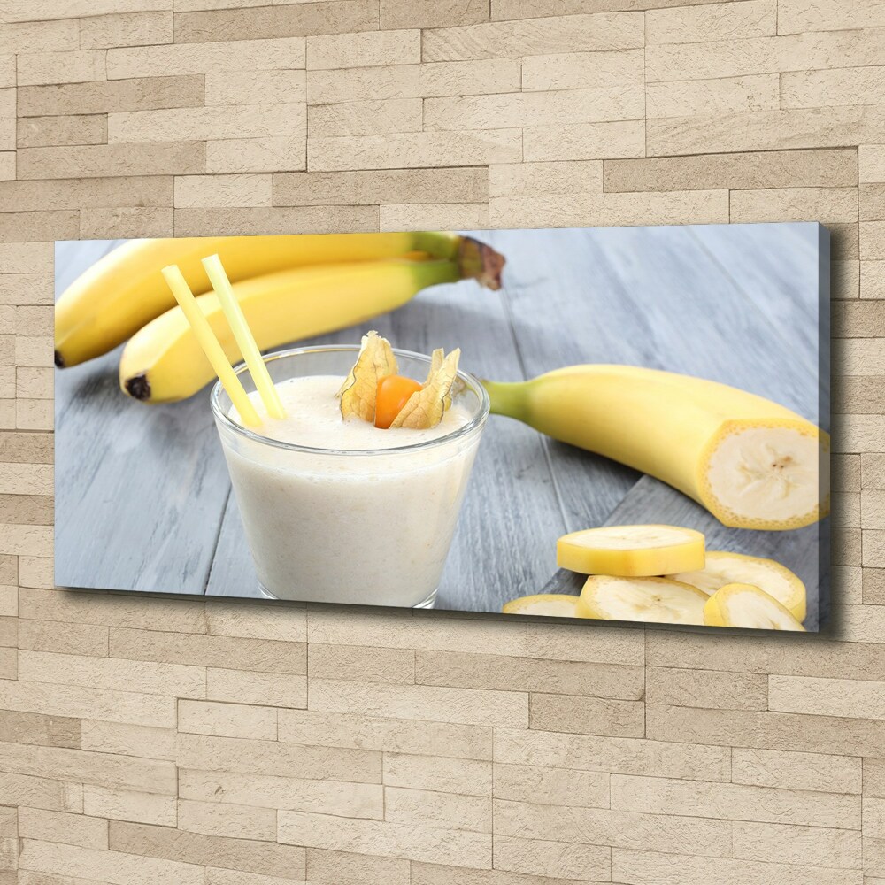 Canvas wall art Banana cocktail