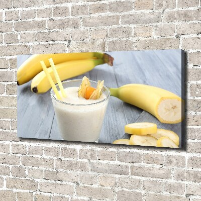 Canvas wall art Banana cocktail