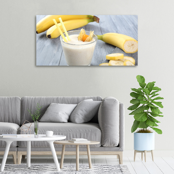 Canvas wall art Banana cocktail