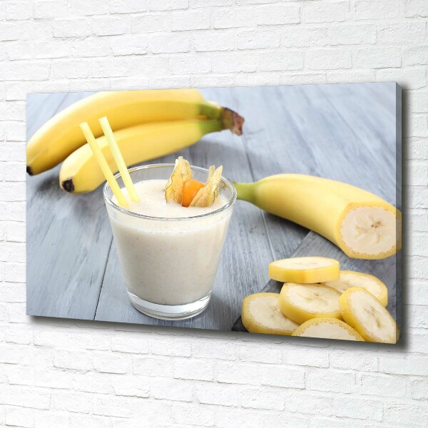 Canvas wall art Banana cocktail