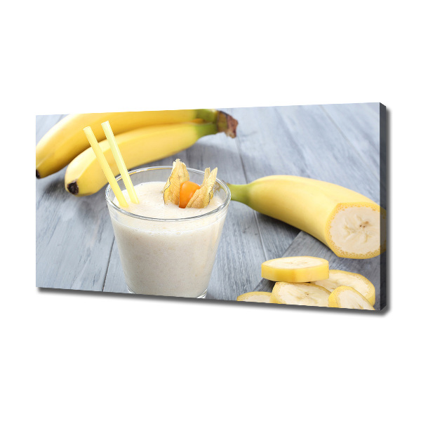 Canvas wall art Banana cocktail