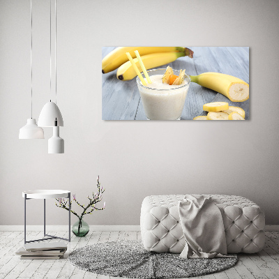 Canvas wall art Banana cocktail