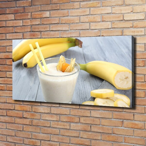 Canvas wall art Banana cocktail